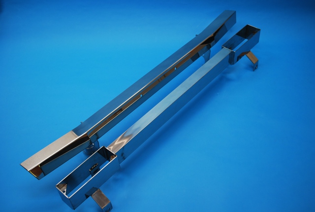 JJ No.12S15Sクロカン角ステンレスバンパーセット リヤ小型テール仕様